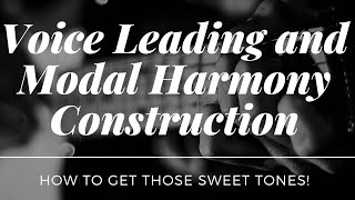 Tonal Harmonyvoice Leadingmodal Chords