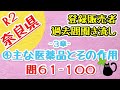 【聞き流し】R2年度 登録販売者試験問題 【奈良県／3章 問61～100】