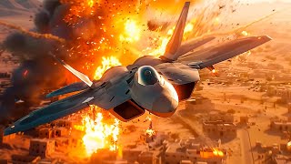 Este F-22 Raptor Fue Probado en Secreto en Yemen