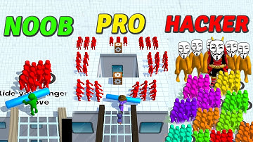 NOOB vs PRO vs HACKER Push