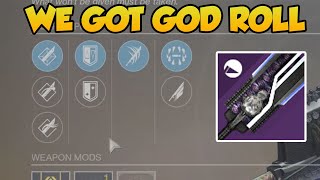 FINALLY GOT THE GOD ROLL FALLING GUILLOTINE