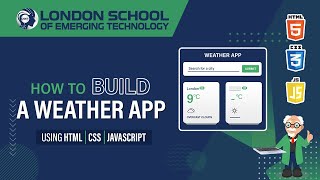 How to Build a Weather App with HTML, CSS, and JavaScript | #weatherupdate #project screenshot 1