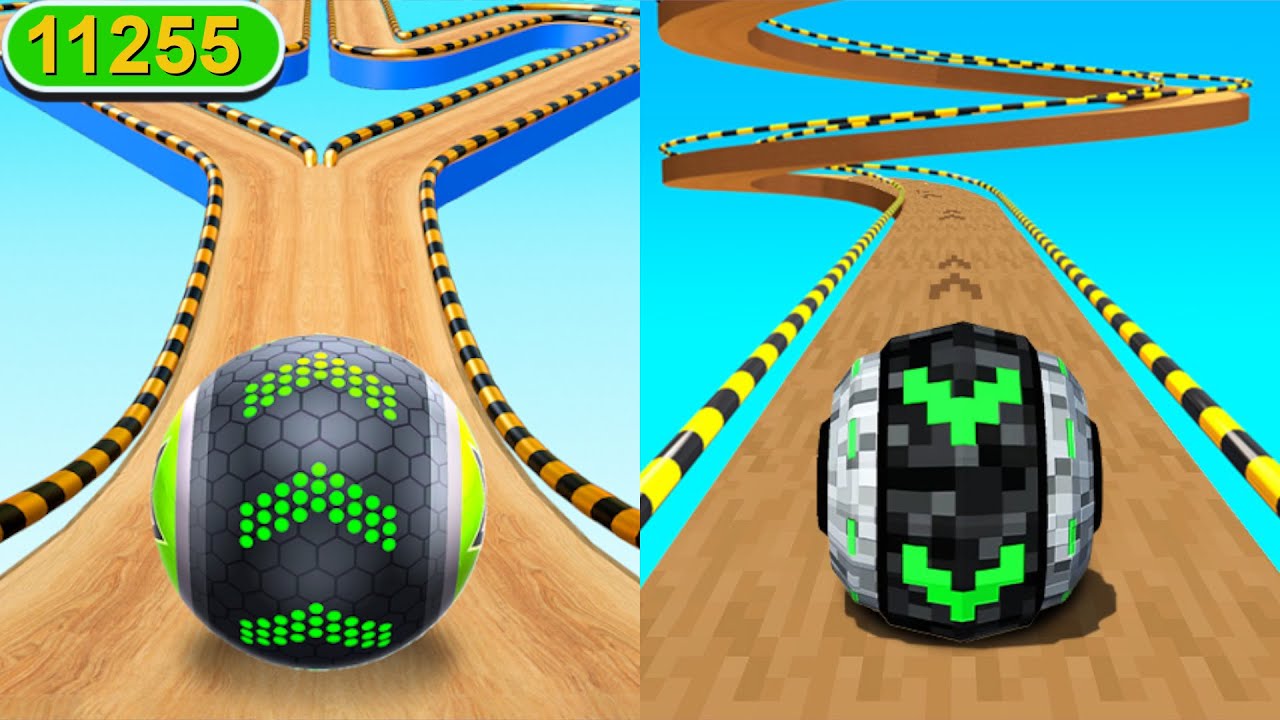 Going Balls Funny Fails, All Levels 11255 Vs Super Rolling Ball Balance Android, iOS Gameplay