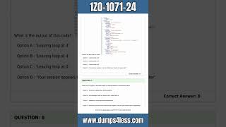 1Z0-1071-24 Dumps | Oracle Cloud Infrastructure 2024 Digital Assistant Professional Exam Questions