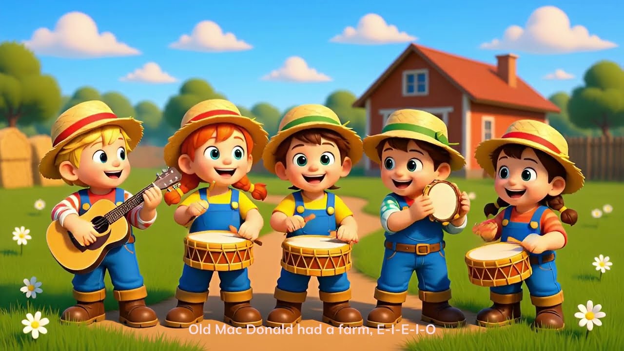 Old MacDonald Had A Farm | İnglizce Ali Baba'nın Çiftliği