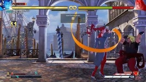 STREET FIGHTER 5 Rose V Trigger Combo