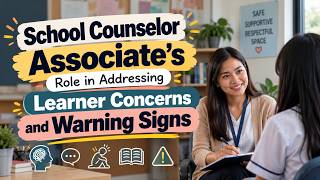 School Counselor Associate’s Role in Addressing Learner Concerns and Warning Signs