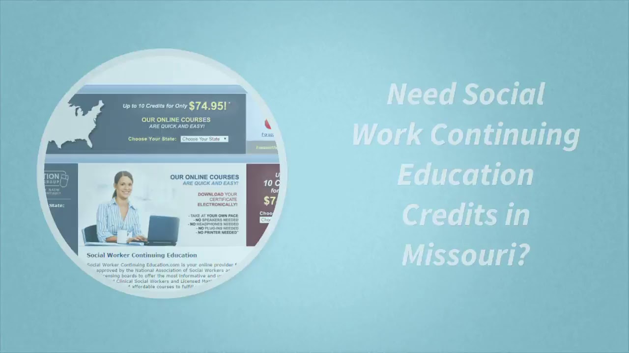 social work continuing education missouri