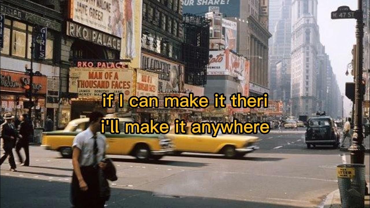 Frank Sinatra Theme from New York, New York (lyrics) YouTube