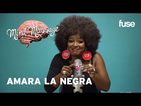 Amara La Negra Does ASMR Talks Love And Hip Hop And Her Poppin Melanin Mind Massage Fuse