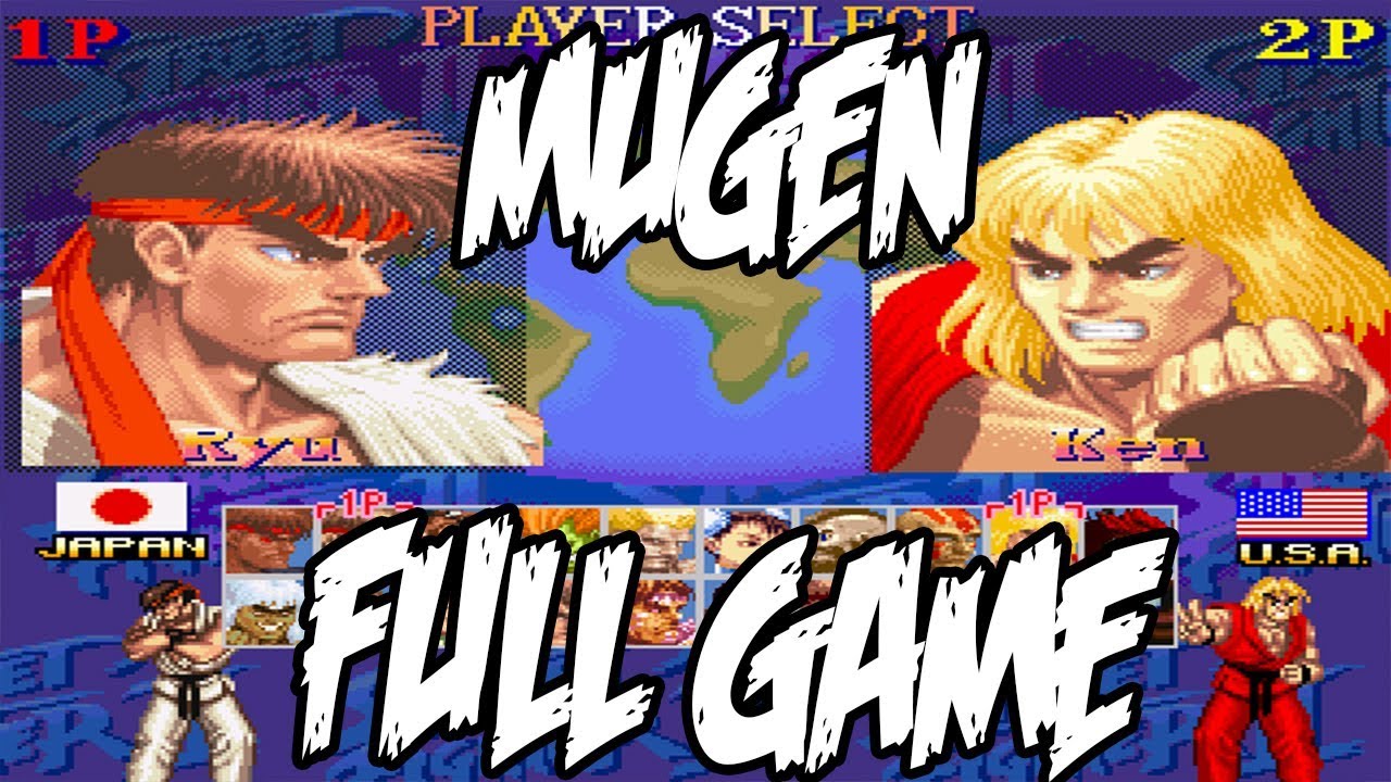 [MUGEN FULL GAME] Super Street Fighter II Ultimate DOWNLOAD!! YouTube