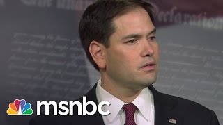 Marco Rubio Calls US-Cuba Talks ‘Ignorant’ | msnbc