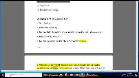 Set up Unlocator VPN Smart DNS on Android