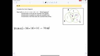 Inclusion/Exclusion (2 and 3 sets)