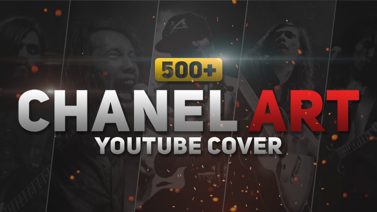 Free Template Youtube Channel Banner Art Design Youtube Cover