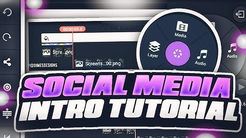 How To Make A Social Media Intro (Android,iPhone)