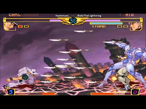 Fightcade 👊 JoJo's Bizarre Adventure 👊🏽 Hatemani 🇮🇱 Vs RideTheLightning 🇷🇺