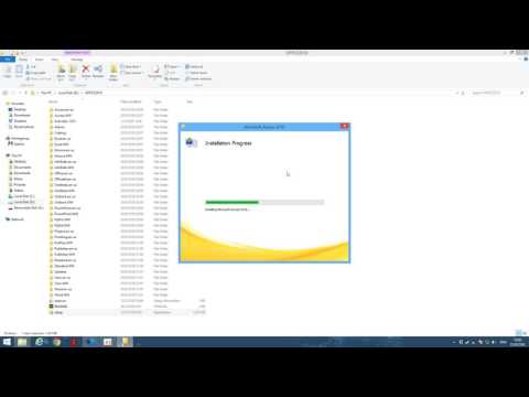 (วิชาคอมพิวเตอร์และการบำรุงรักษาการติดตั้งโปรแกรม Microsoft Access 2010)