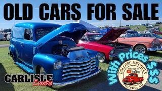 Searching for Gems in a HUGE Car Show with HUNDREDS of Old Cars for Sale | Carlisle Car Corral 2026