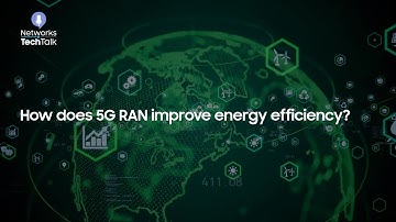 How does 5G RAN improve energy efficiency?