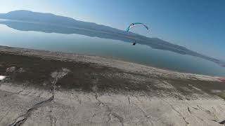 burdur gölü paramotor uçuşu fpv drone