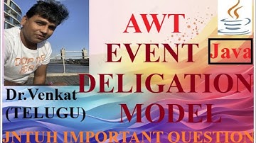 #Java | Event | Delegation | Model