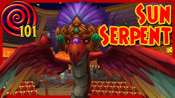 Wizard101: Sun Serpent Spell Animation