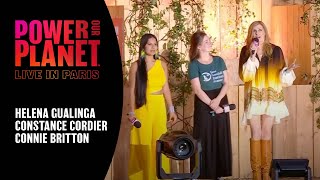 Helena Gualinga, Constance Cordier & Connie Britton Combat Apathy | Power Our Planet: Live in Paris