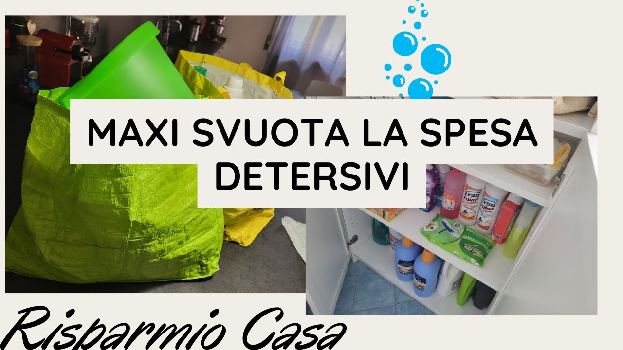 |Maxi Svuota la Spesa Detersivi| Risparmio Casa|