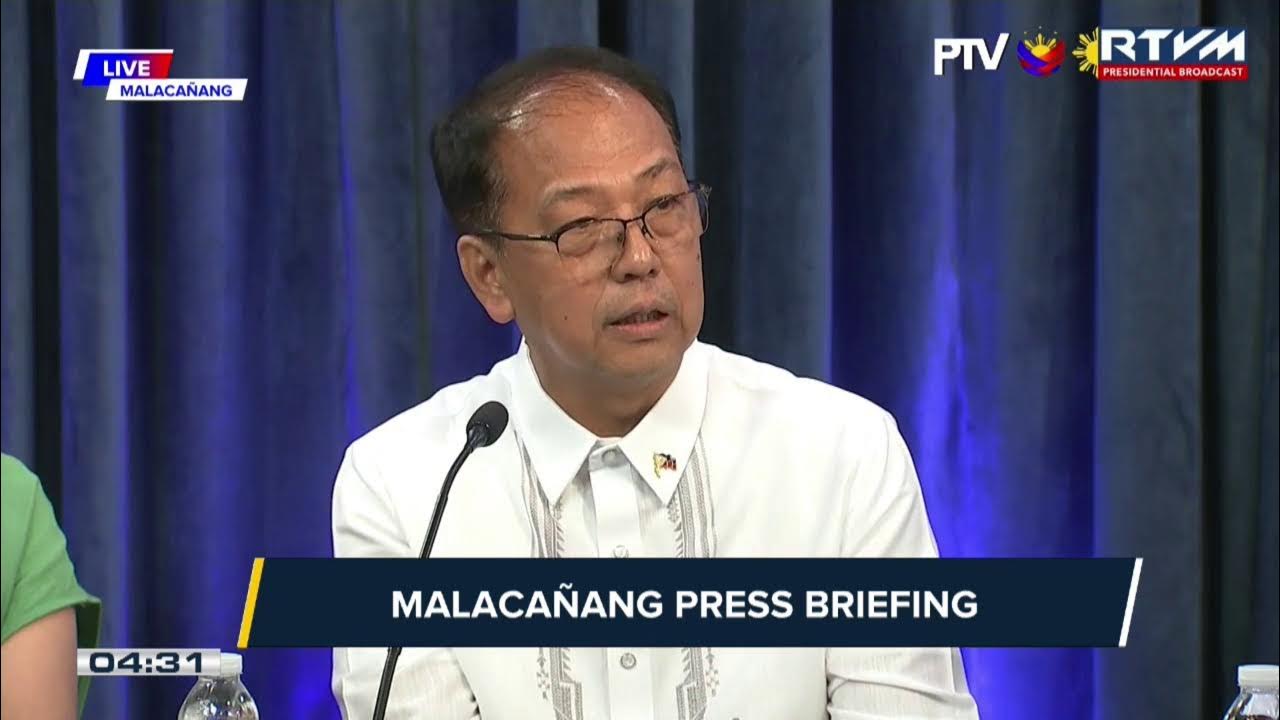 WATCH Malacañang Press briefing April 4, 2024 YouTube