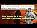 Mars Years vs. Earth Days: The Secret to Proportion Word Problems