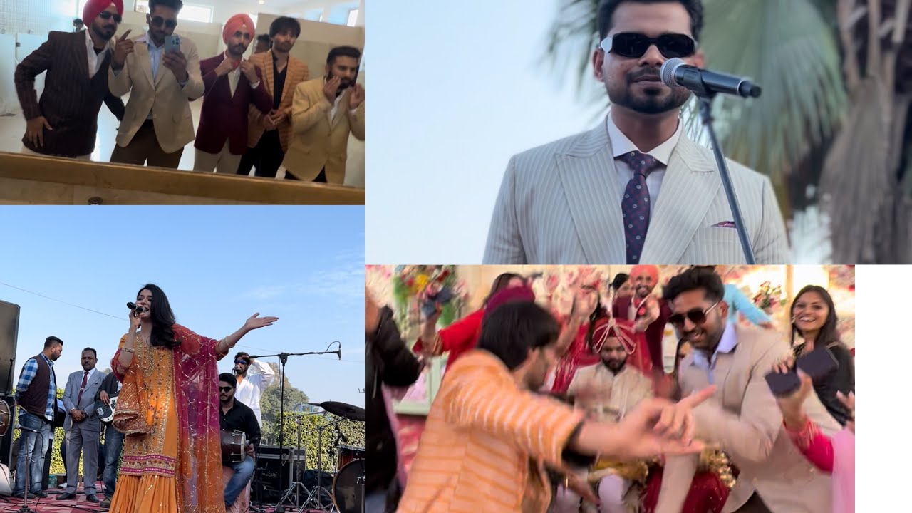 Jodh anttal | Rabby tiwana marriage | arjan Dhillon and Nimrat kharia live show