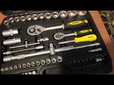 Распаковка - Набор инструментов WMC TOOLS 82 шт (4821-5) из Rozetka