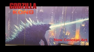 New Godzilla vs Kong Concept Art!