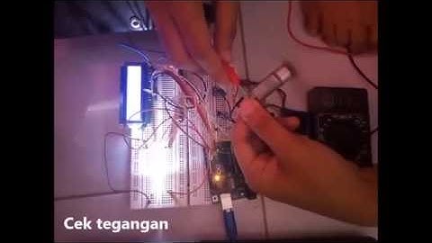 Sensor dan Transduser - Mengukur RPM menggunakan sensor cahaya