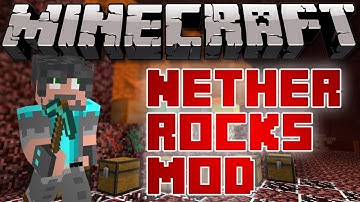 Minecraft Mods - Nether Rocks Mod - 6 New Ores in the Nether!