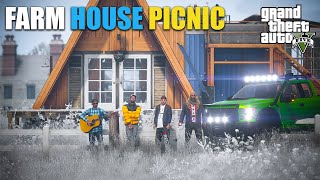 WE ARE GOING FARM HOUSE PICNIC | GTA 5 GAMEPLAY