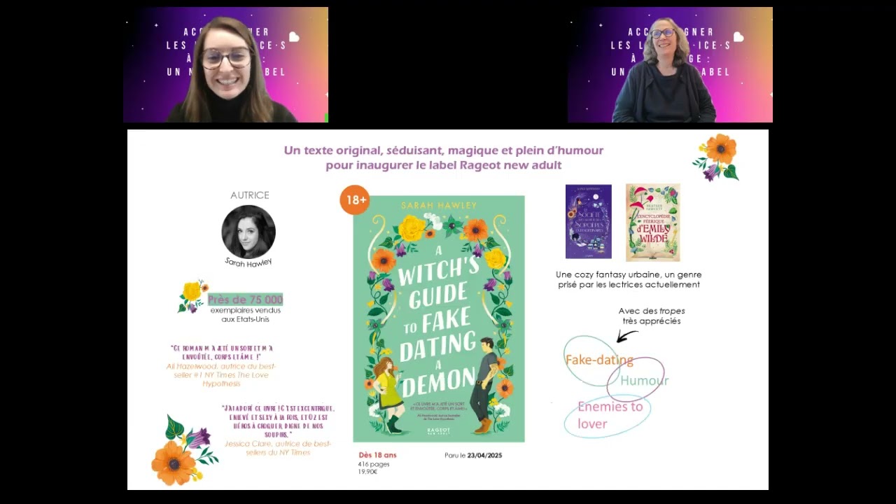 Accompagner les lecteur·ice·s à tout âge : un nouveau label New Adult chez Rageot