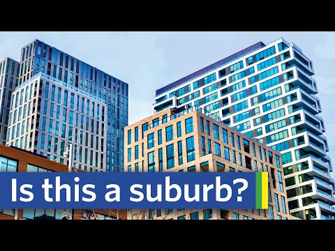 What is a suburb?