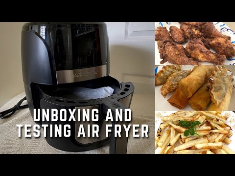 Unboxing air fryer and frying few frozen foods @ShovasKitchen