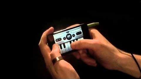 iPocket Synth - iphone application Demo 07