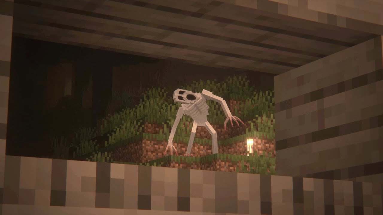Minecraft the one who watches is true horror youtube
