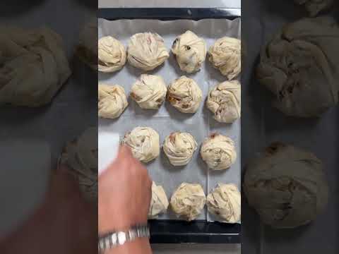 פרחי פילו קריספיים במילוי פרגיות ופירות יבשים במיוחד לטו בשבט #יאבלולושמבלולו