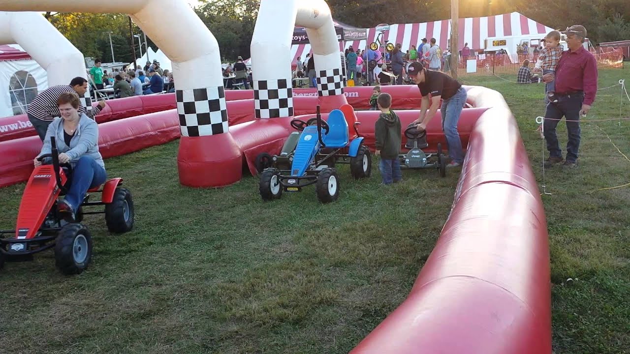 Inflatable track BERG - Best for Kids - YouTube