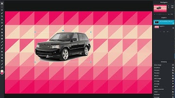 PIXLR: Selecting and Deleting Background with Wand Pixlr E