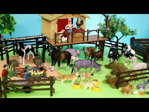 Let's Make a Farm for Barnyard Animal Families!