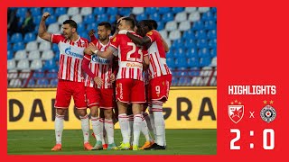 Crvena zvezda - Partizan 2:0, highlights