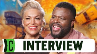 Hannah Waddingham and Winston Duke Interview: The Fall Guy &amp; Why Stunts at The Oscars Matter