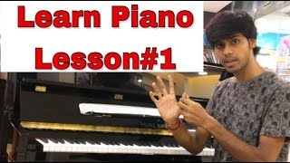 Learn piano basics: Hindi Tutorial Lesson#1 with Jatin Swaroop #Pianolessons chords