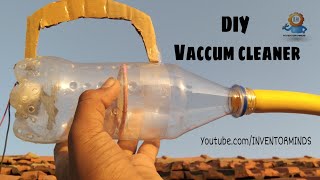 Home made vaccum cleaner|| 3vDc motor